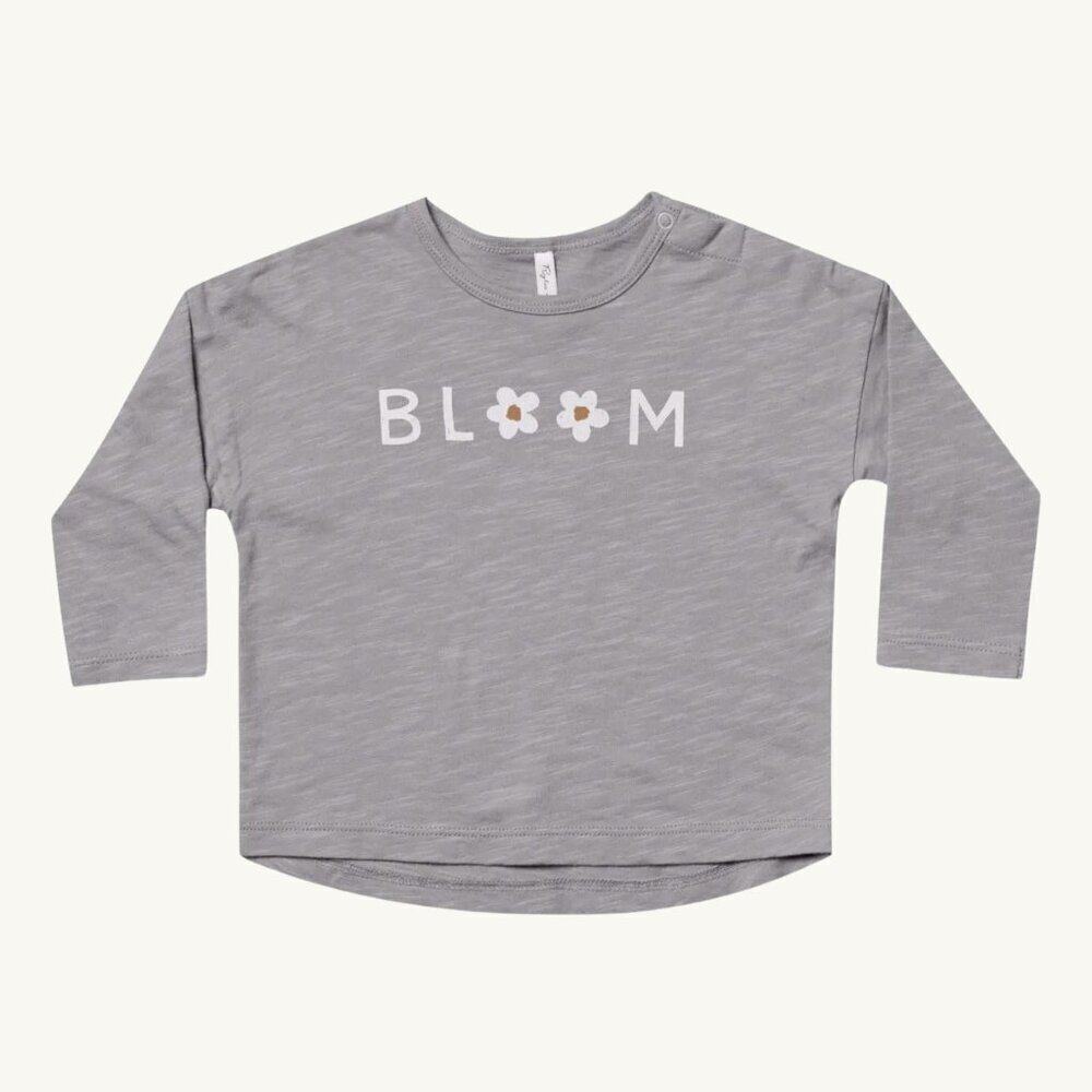 NWT - Rylee + Cru Bloom long sleeves tee, 100% organic​​​​